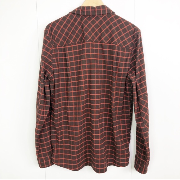 LL BEAN Men's Check Plaid Button Down Shirt Large - Picture 3 of 8